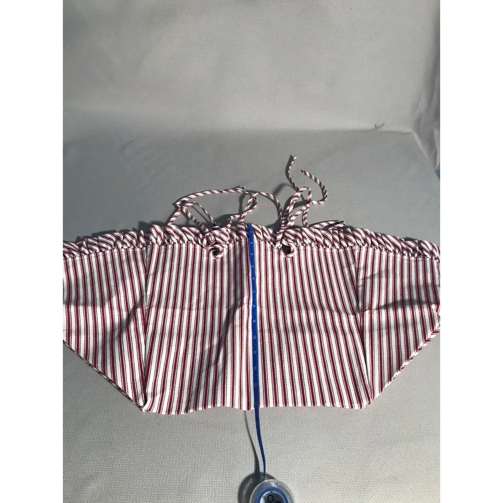 Longaberger Basket Getaway Liner Sweetheart Remebrance 23001 Pinstripe Handles